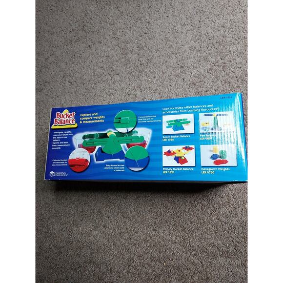 Learning Resources Bucket Balance Teaching Scale Science Math Class homeschool - Picture 4 of 6
